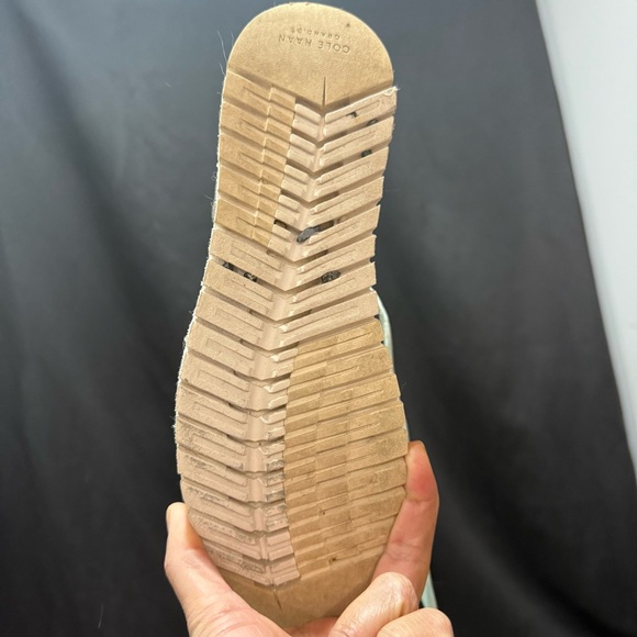 Cole Haan Women's Gray Zerogrand Wedge Hiking Boots - Picture 3 of 3